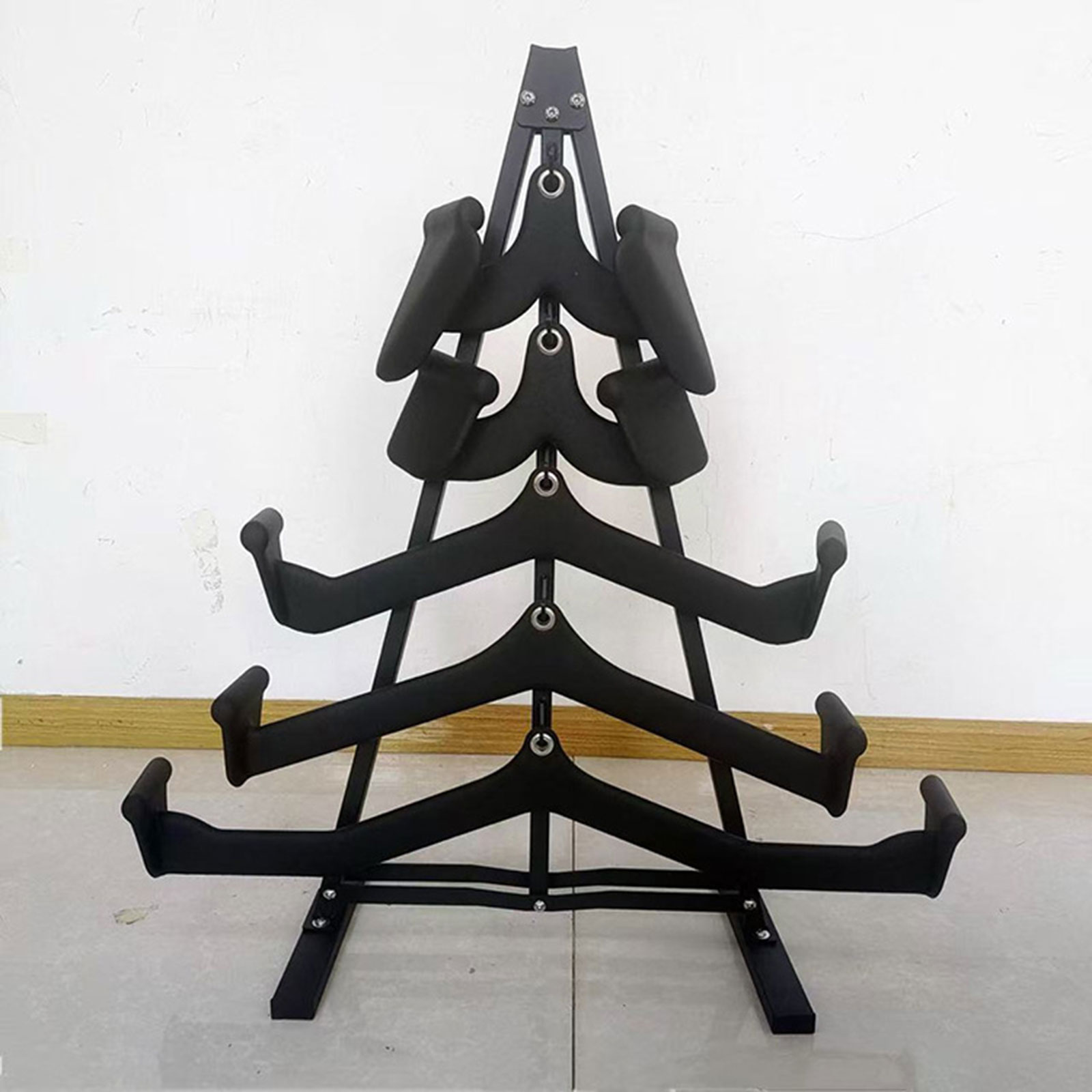 Home Gym Hack - Rak Penyimpanan Alat Latihan Lat Pull