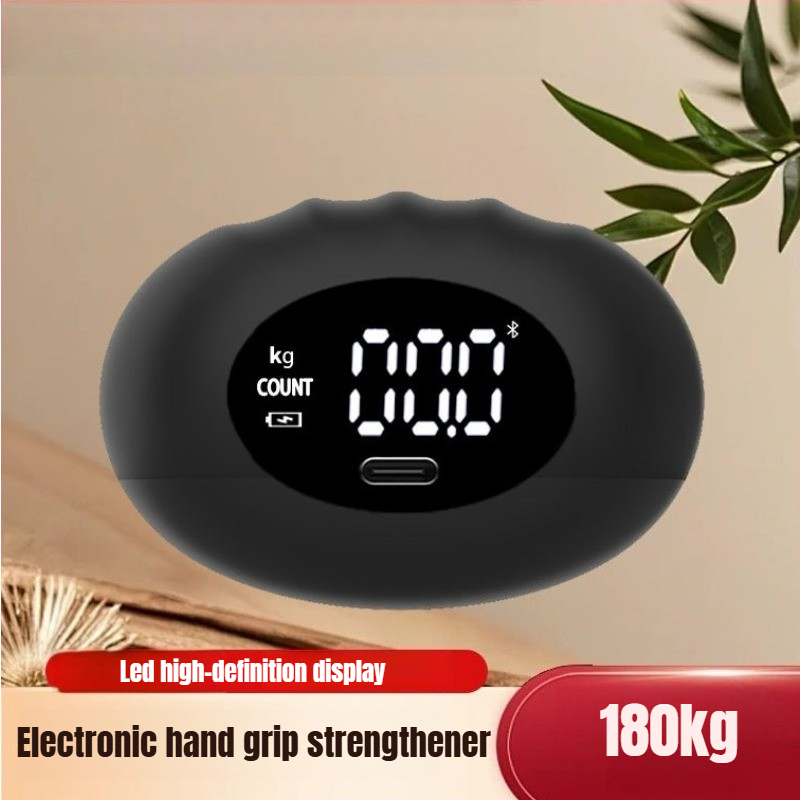Home Gym Academy - Dinamometer Tangan Digital Ergonomis 180kg, Alat