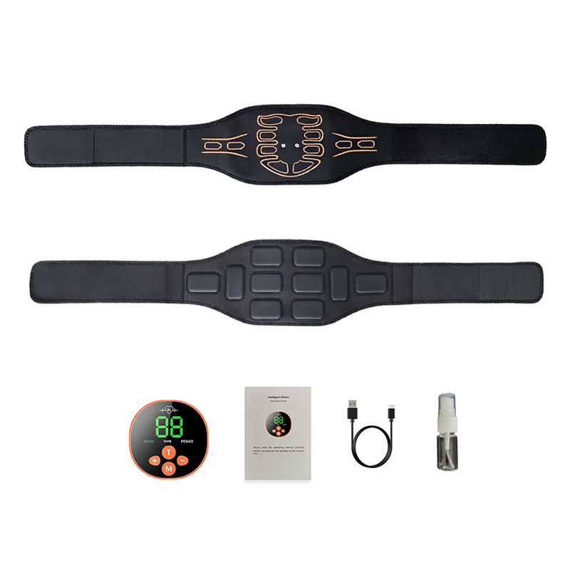 Home Gym Essentials - Sabuk Pelatih Otot Perut Pintar, Alat