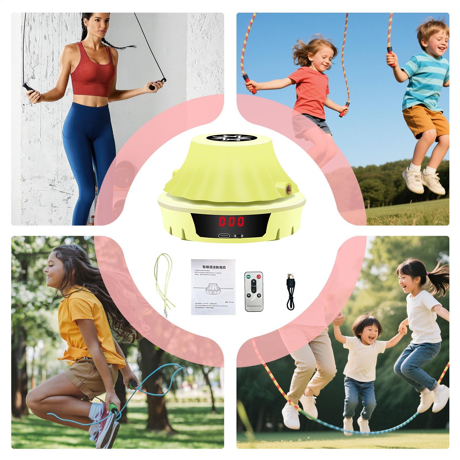 Pelatih Lompat Tali Otomatis L - Home Gym Exercise ulasan dan harga