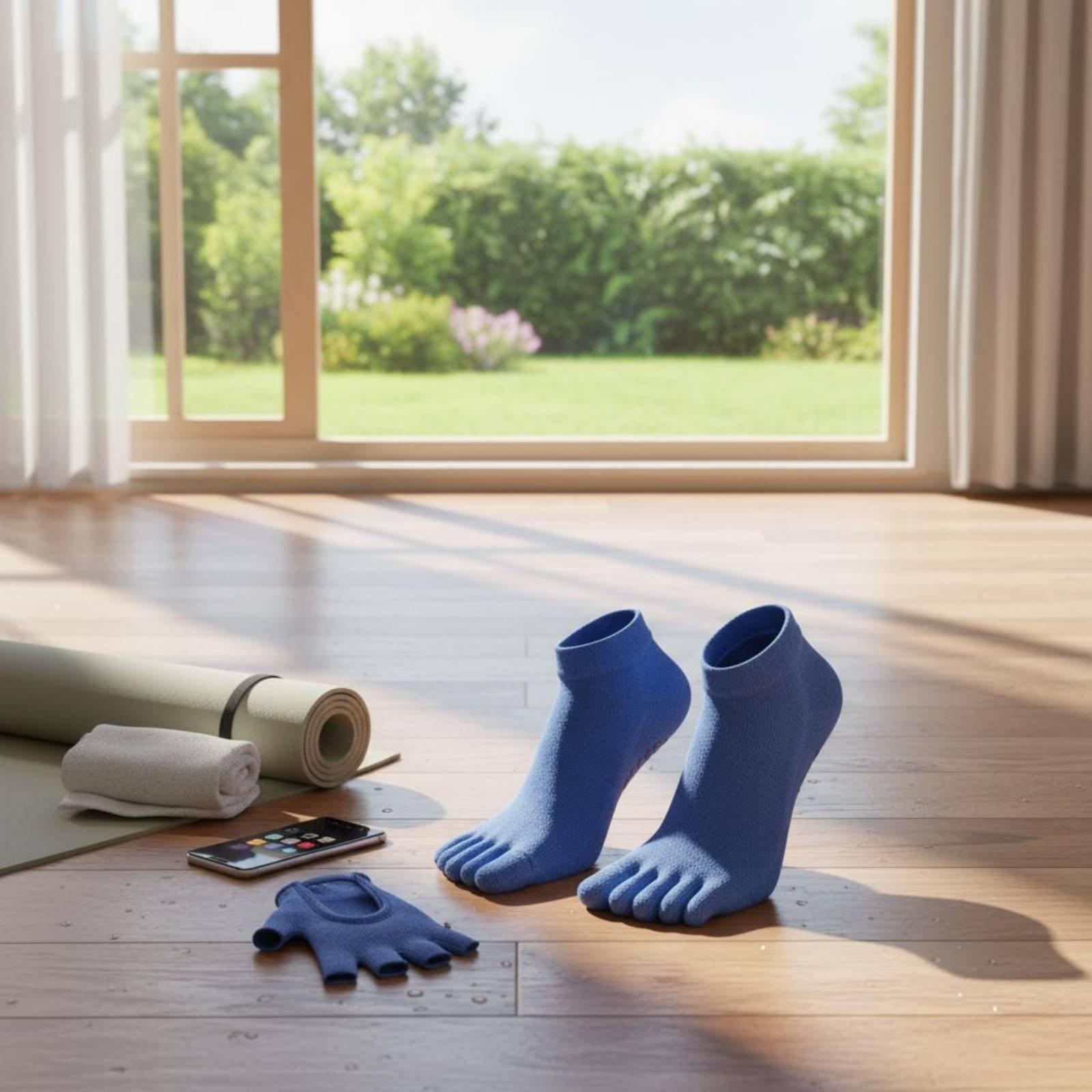 Kaus Kaki Olahraga Wanita Anti - Home Gym Youtube ulasan dan harga