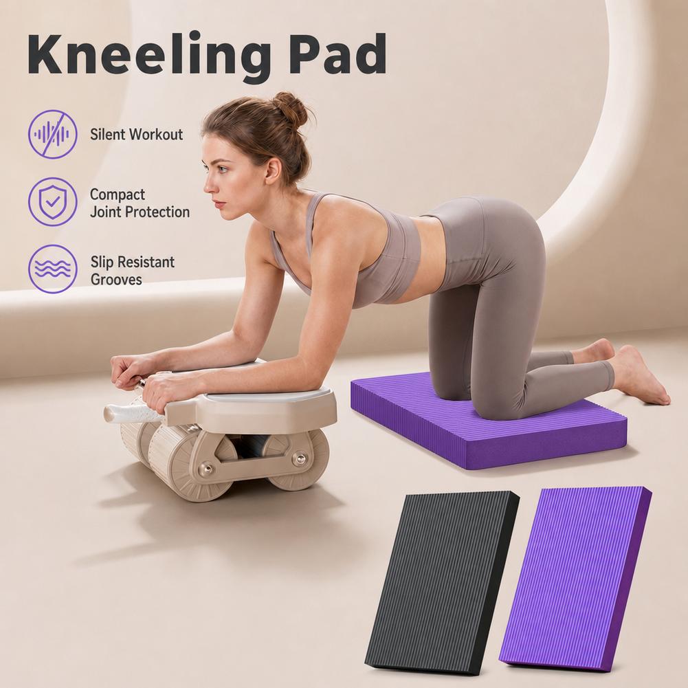 Alas Lutut Yoga Tebal Anti Sel - Ab Roller Wheel ulasan dan harga