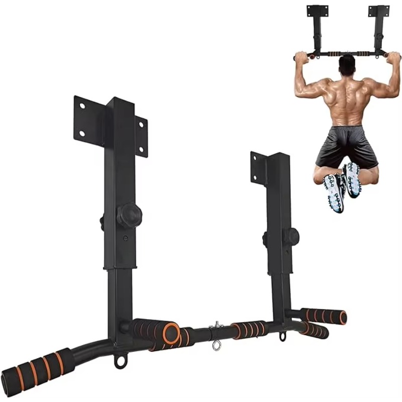 Bar Pull-up Dip Station yang D - Home Gym Wall Mounted ulasan dan harga