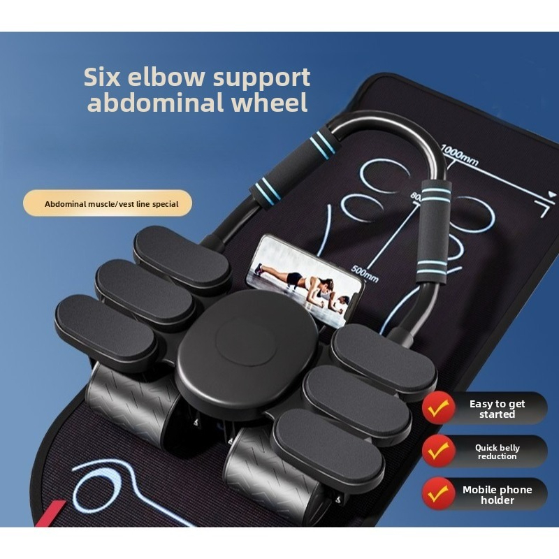 Alat Olahraga Perut Empat Roda - Ab Roller Wheel ulasan dan harga