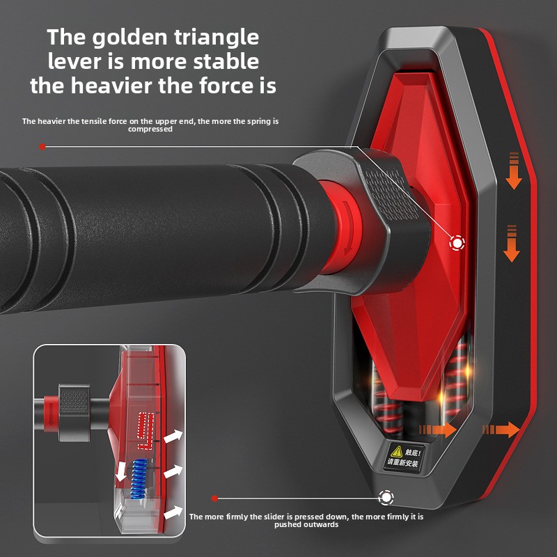 Bar Pull Up Indoor untuk Pintu - Home Gym Academy ulasan dan harga