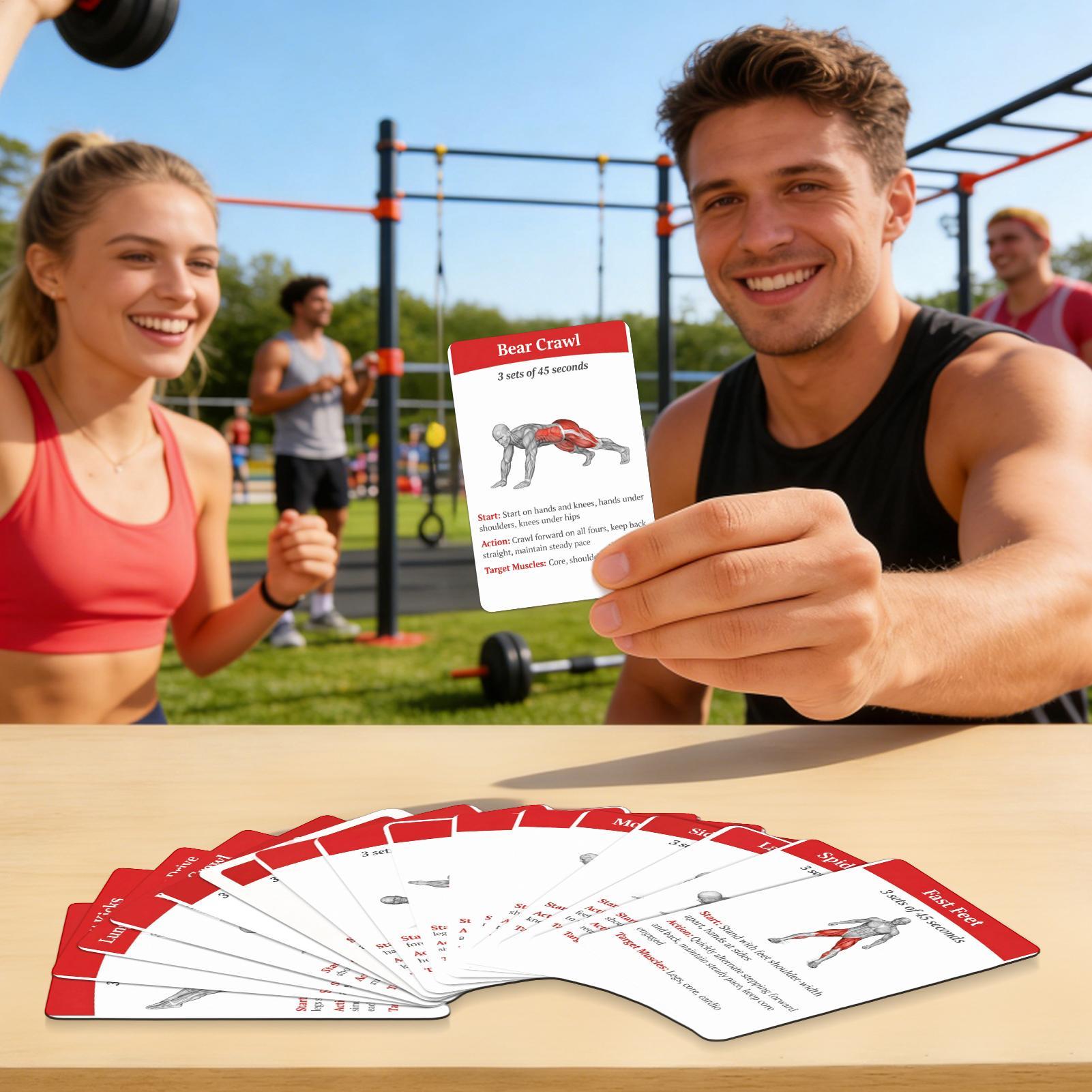 Kartu Latihan Olahraga 36pcs P - Home Gym Kit ulasan dan harga