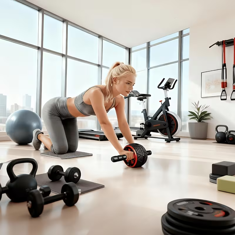 Roda Ab Roller dan Matras Lutu - Ab Roller Wheel ulasan dan harga