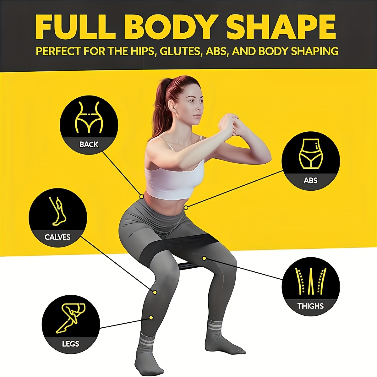 3PCS Set Tali Resistensi, Tali - Home Gym Kit ulasan dan harga