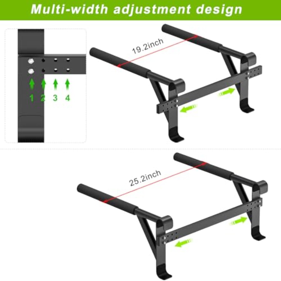 Palang Senam Dinding 2x2 Model - Home Gym Pull Up ulasan dan harga