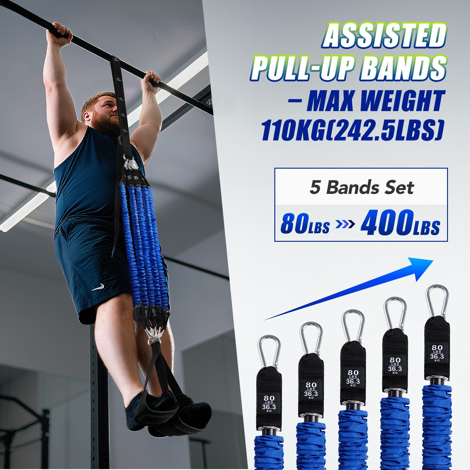 Set Tali Bantu Pull Up Heavy D - Home Gym Academy ulasan dan harga
