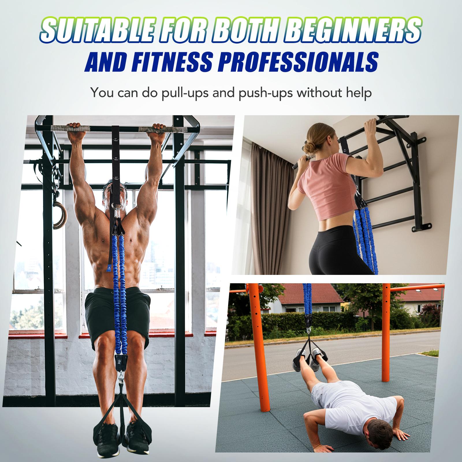 Set Tali Bantu Pull Up Heavy D - Home Gym Academy ulasan dan harga