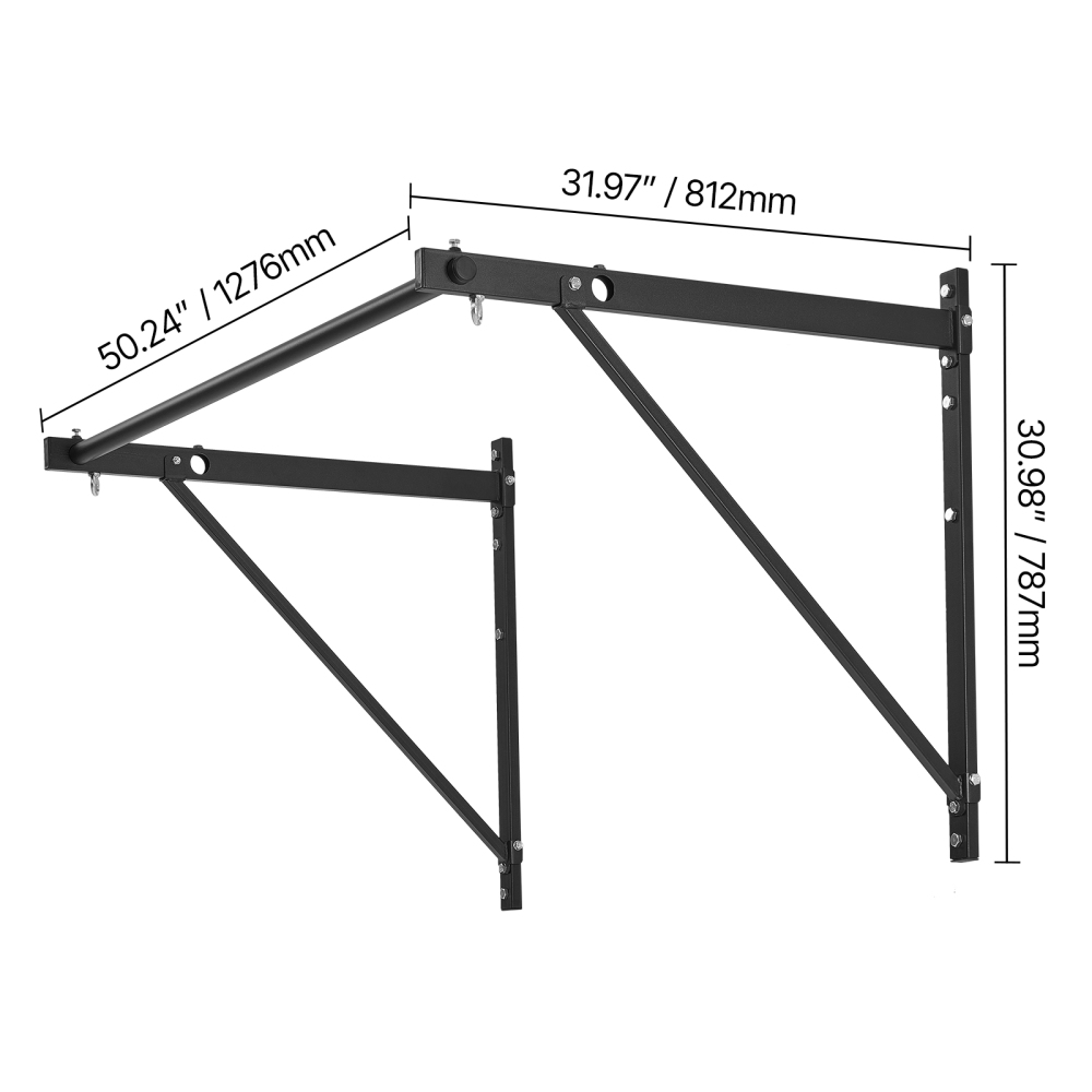 Ye Wall Mounted Heavy Duty Pul - Home Gym Pull Up ulasan dan harga