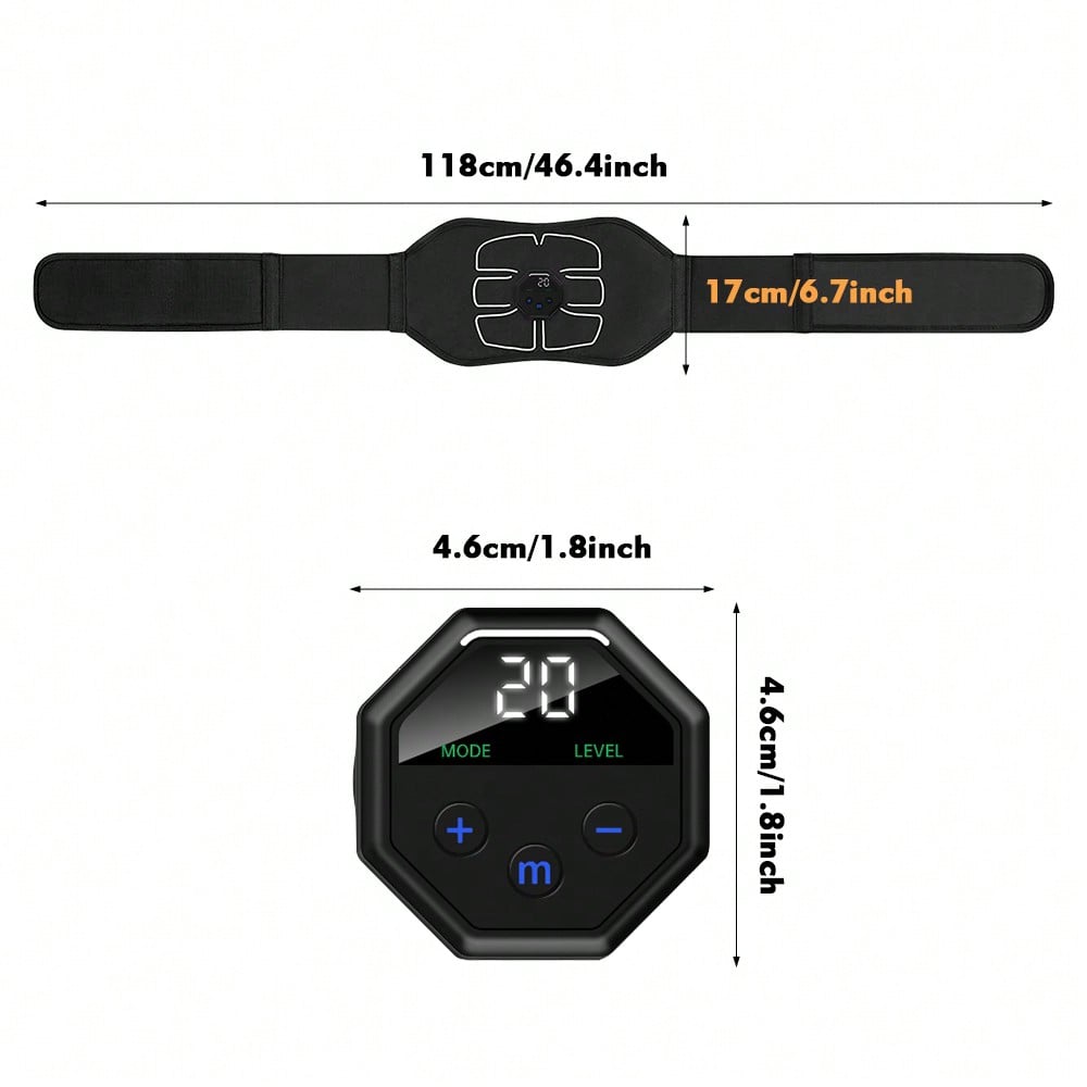 1 Buah Sabuk Pelatih Perut USB - Home Gym Essentials ulasan dan harga