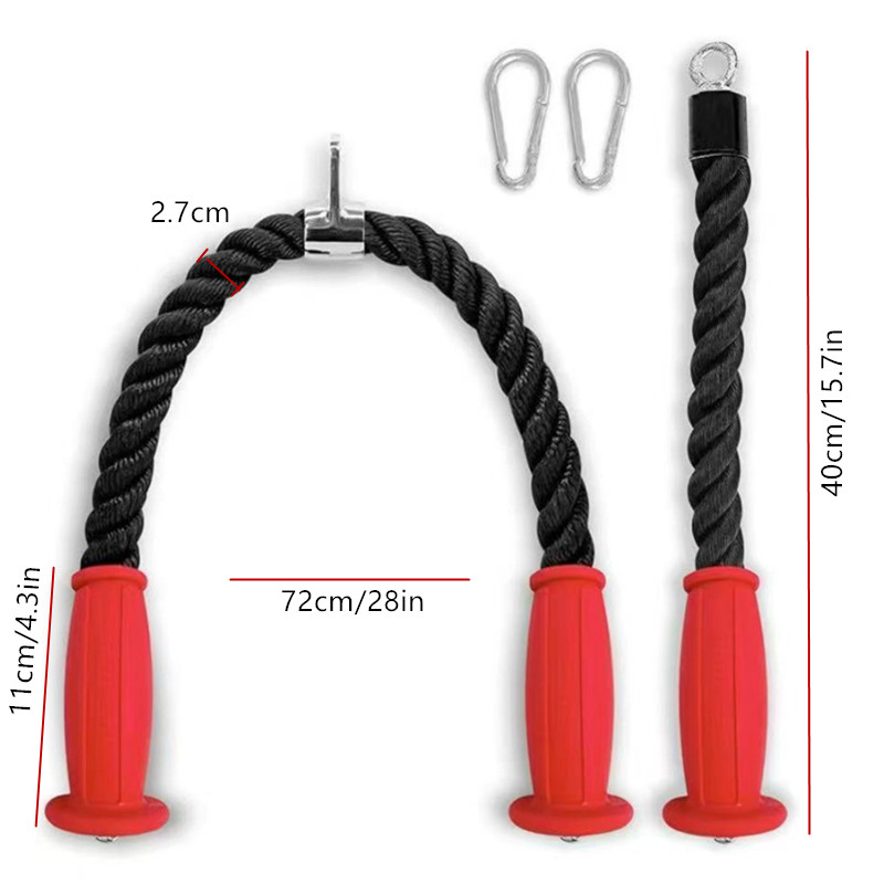 Tali Trisep Ergonomis Anti-sel - Home Gym Academy ulasan dan harga
