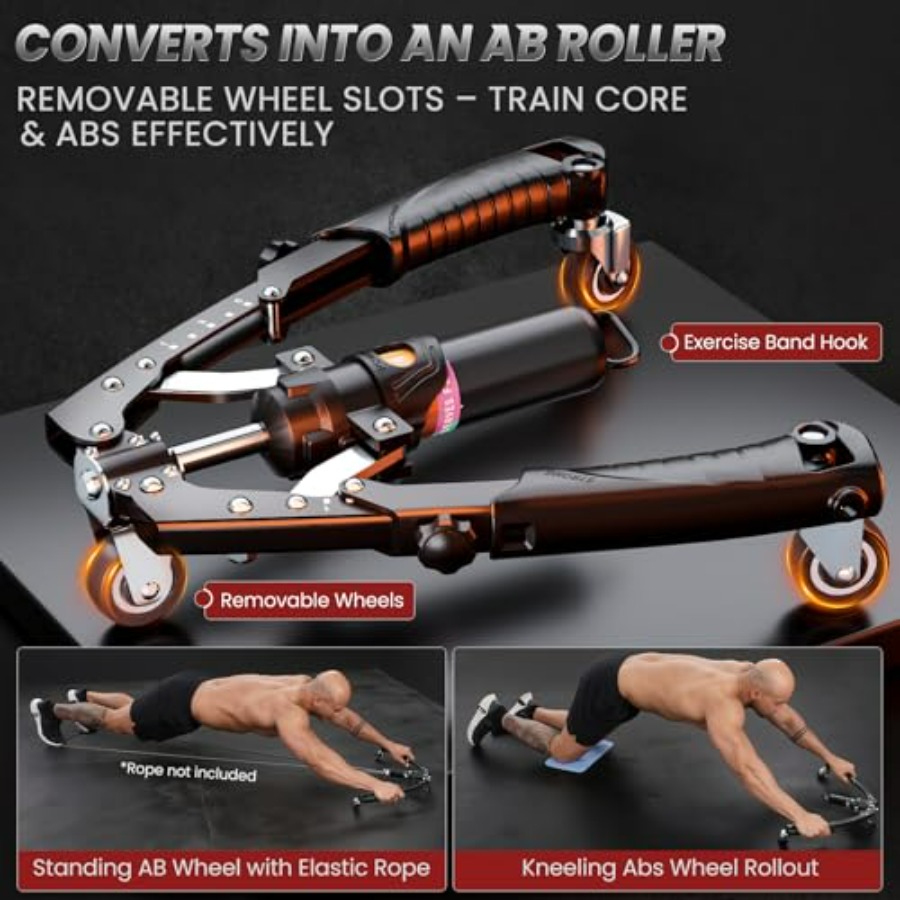 Alat Latihan Otot Lengan Twist - Ab Roller Wheel ulasan dan harga