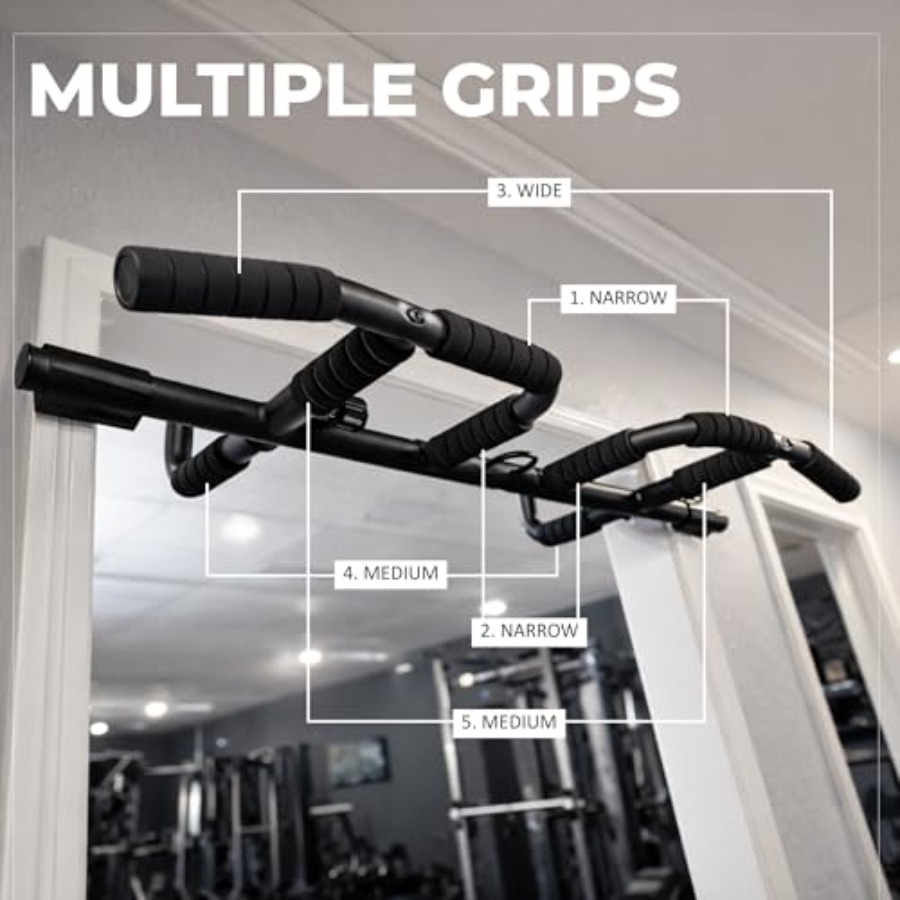 Set Bar Pull Up untuk Pintu de - Home Gym Pull Up ulasan dan harga