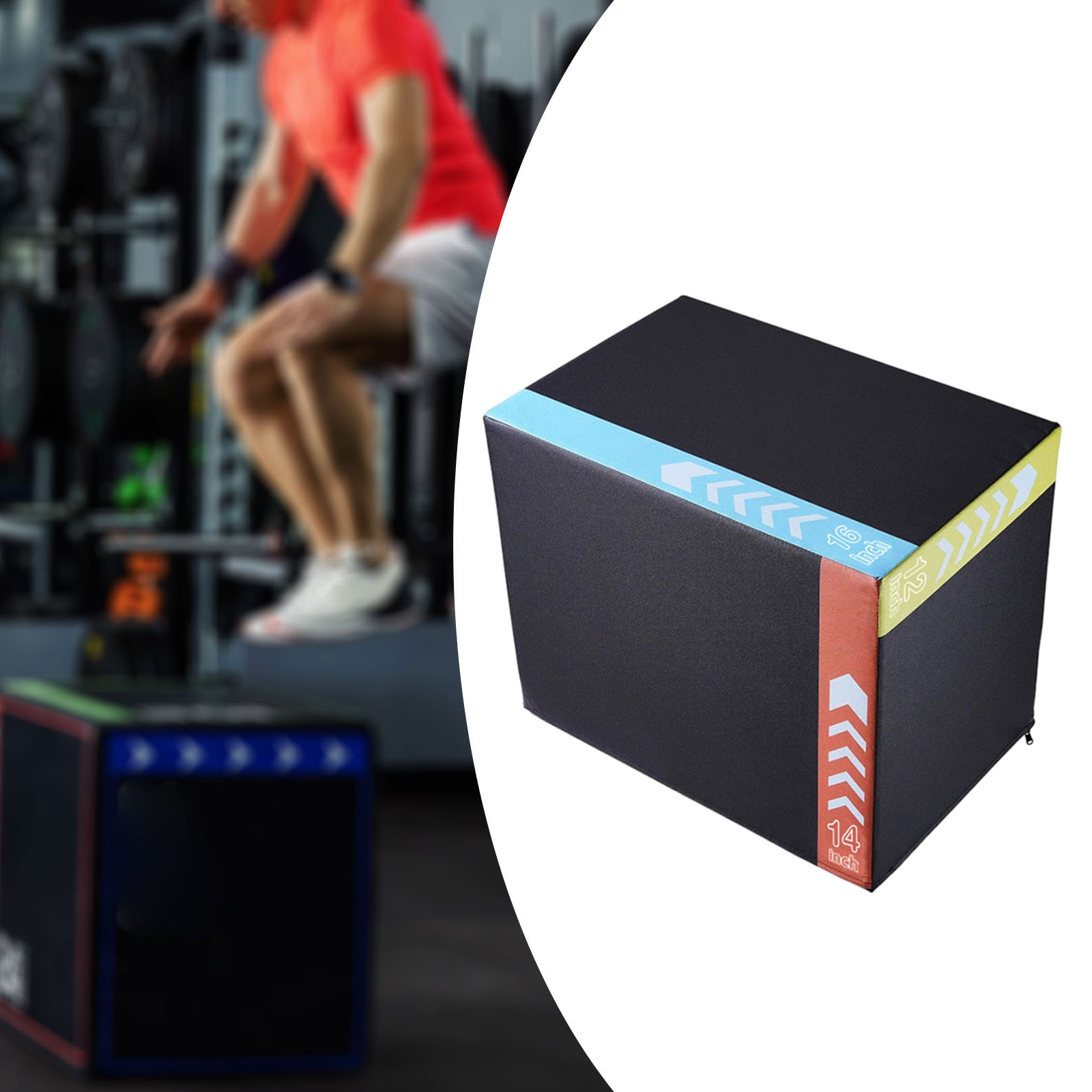 Kotak Latihan Lompat Plyo Port - Plyo Box Set ulasan dan harga