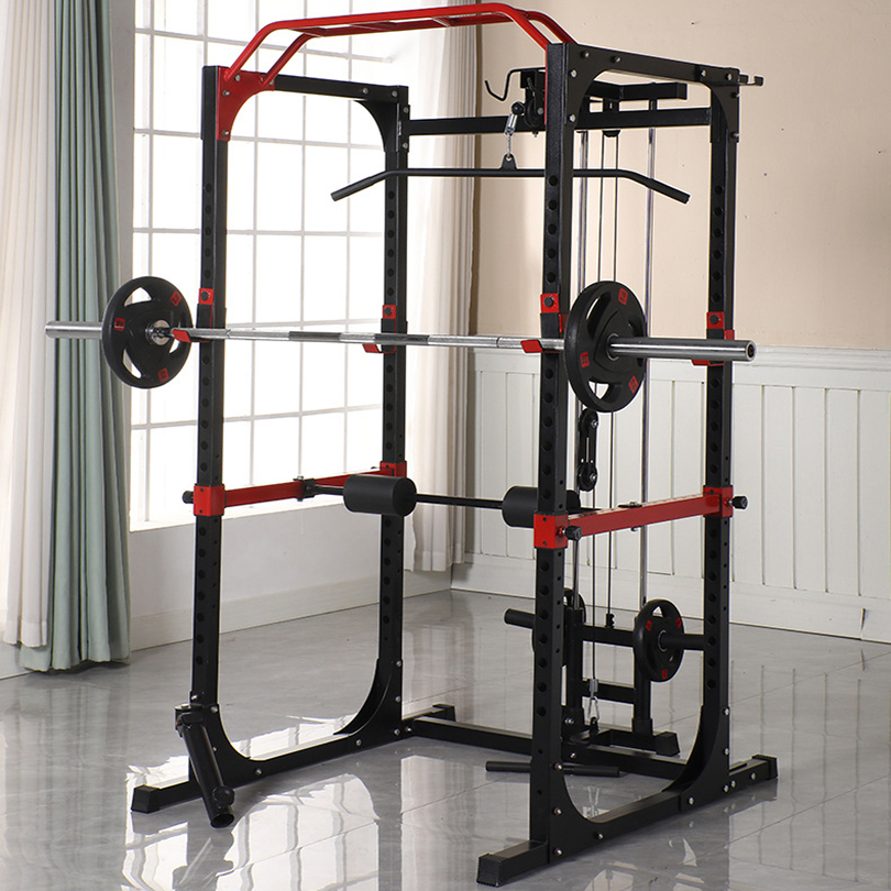 Rak Squat Power Cage Komersial - Home Gym Pull Up ulasan dan harga