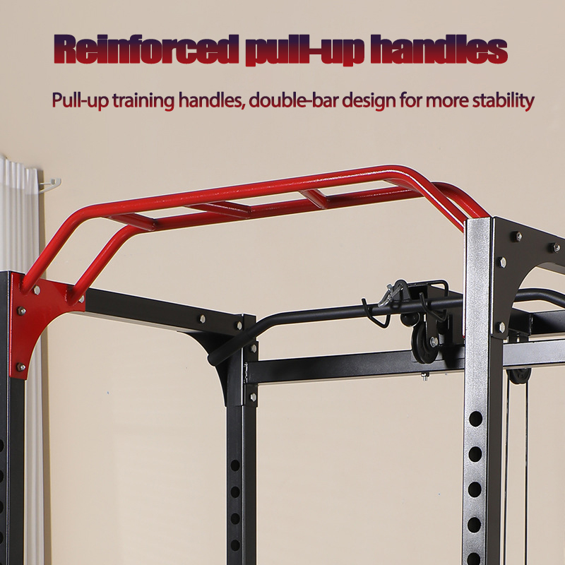 Rak Squat Power Cage Komersial - Home Gym Pull Up ulasan dan harga