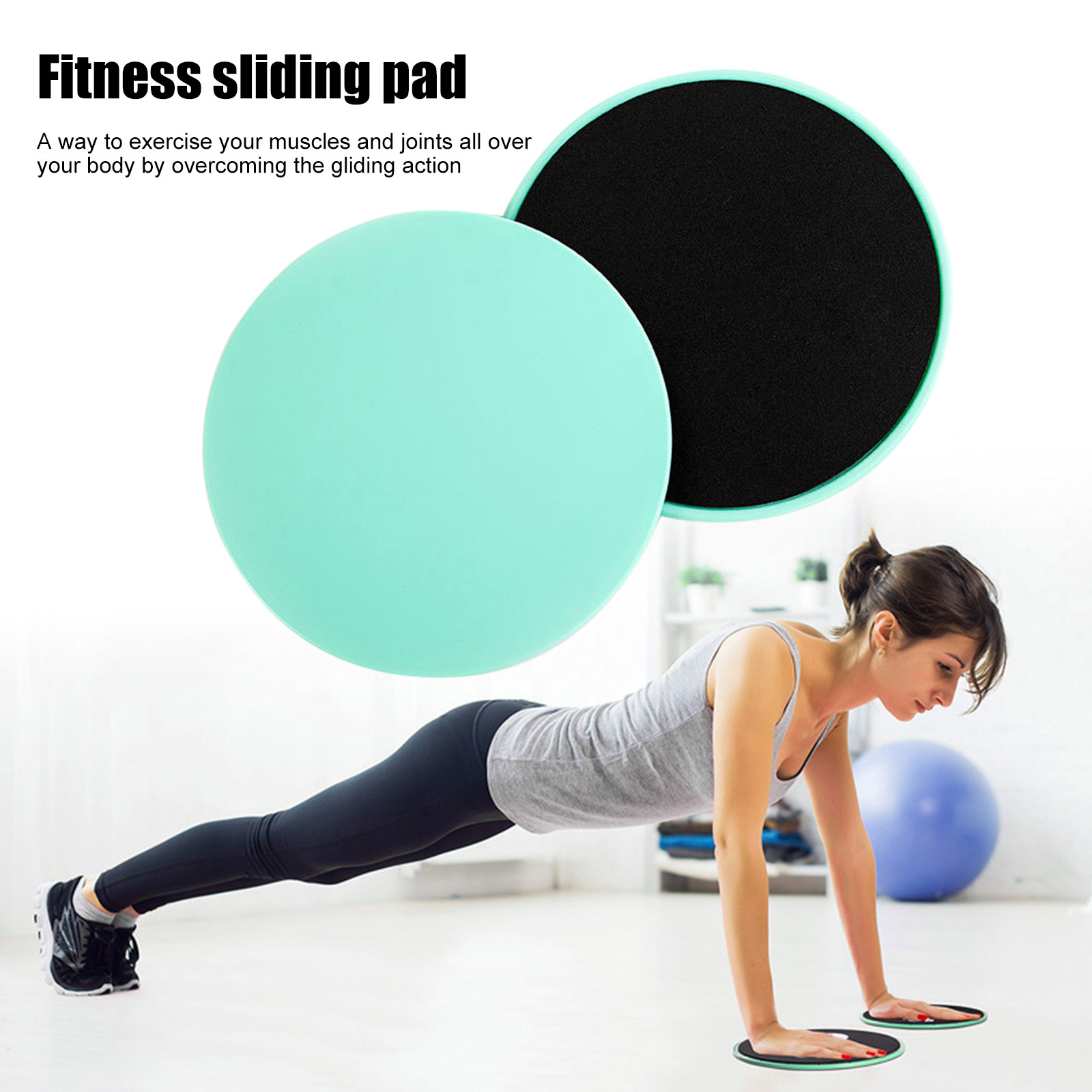 2 Buah Pelat Geser Latihan Dua - Gliding Disc Slider ulasan dan harga