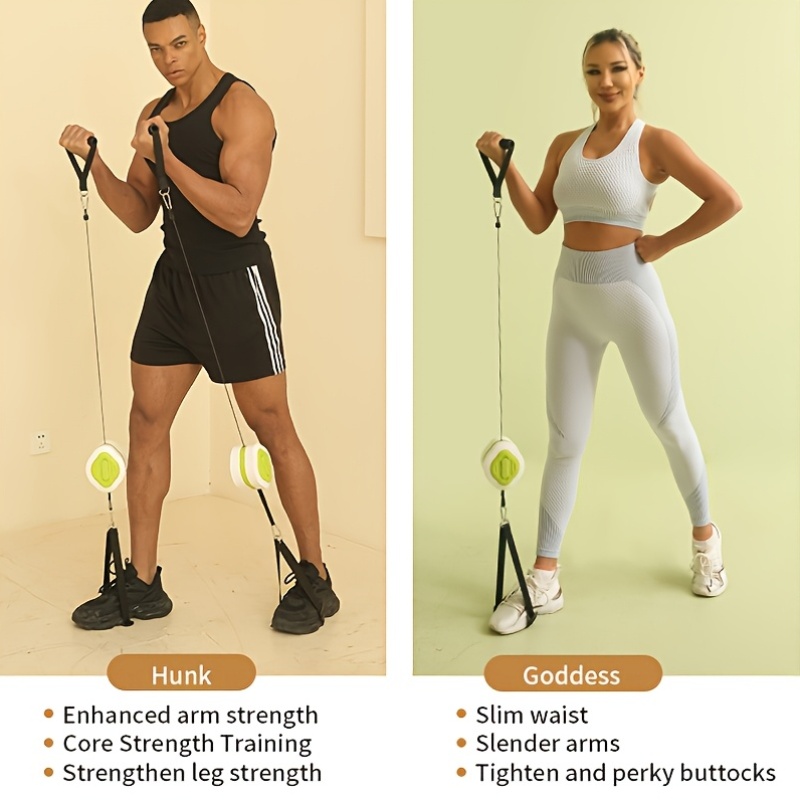 Alat Latihan Kabel Retraktil P - Home Gym Kit ulasan dan harga