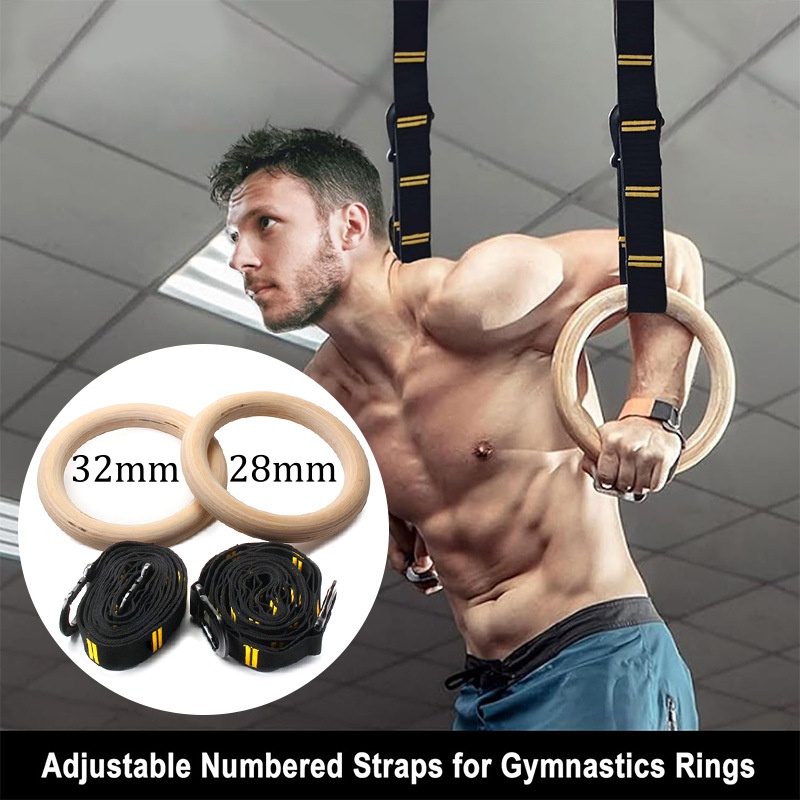 Cincin Senam Pull-up 28mm 32mm - Home Gym Academy ulasan dan harga