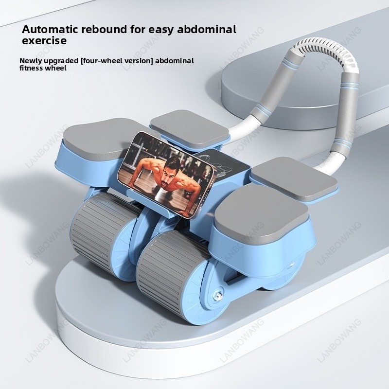 Alat Olahraga Perut Smart 4 Wh - Ab Roller Wheel ulasan dan harga