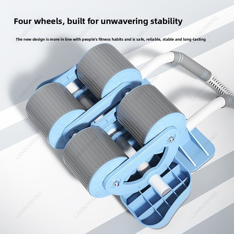 Alat Olahraga Perut Smart 4 Wh - Ab Roller Wheel ulasan dan harga