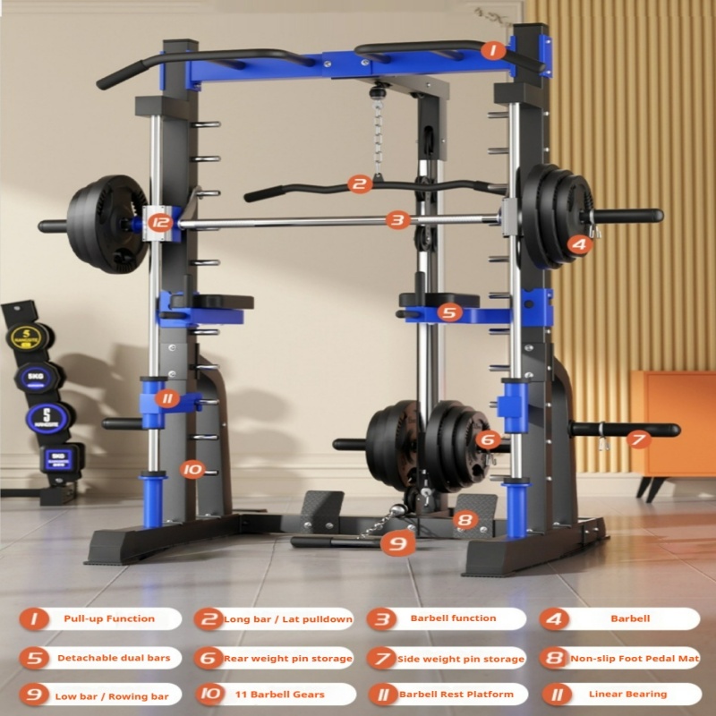 Rangka latihan multifungsi unt - Home Gym Setup ulasan dan harga