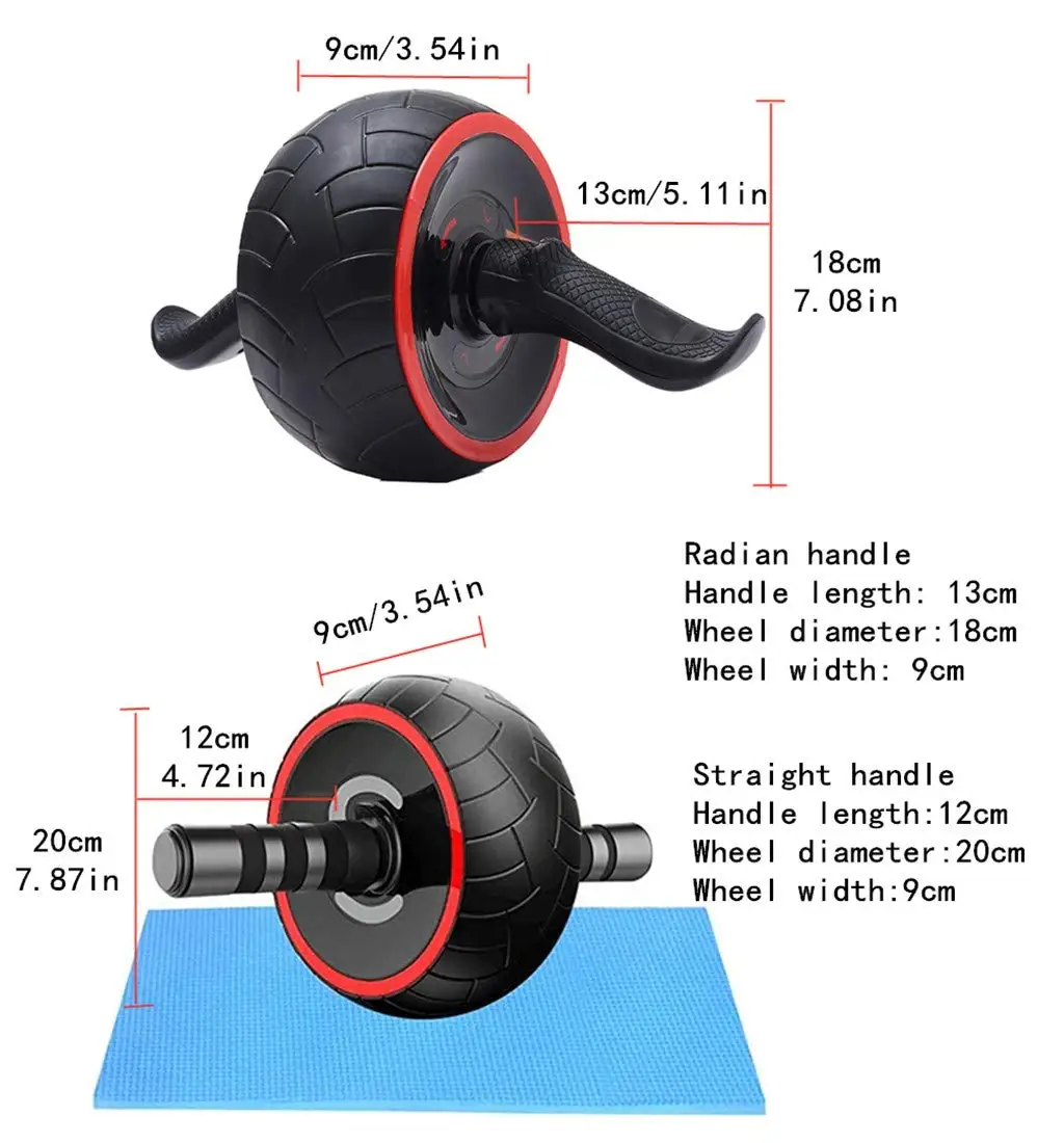 Roda Latihan Perut AB Wheel Ro - Ab Roller Wheel ulasan dan harga