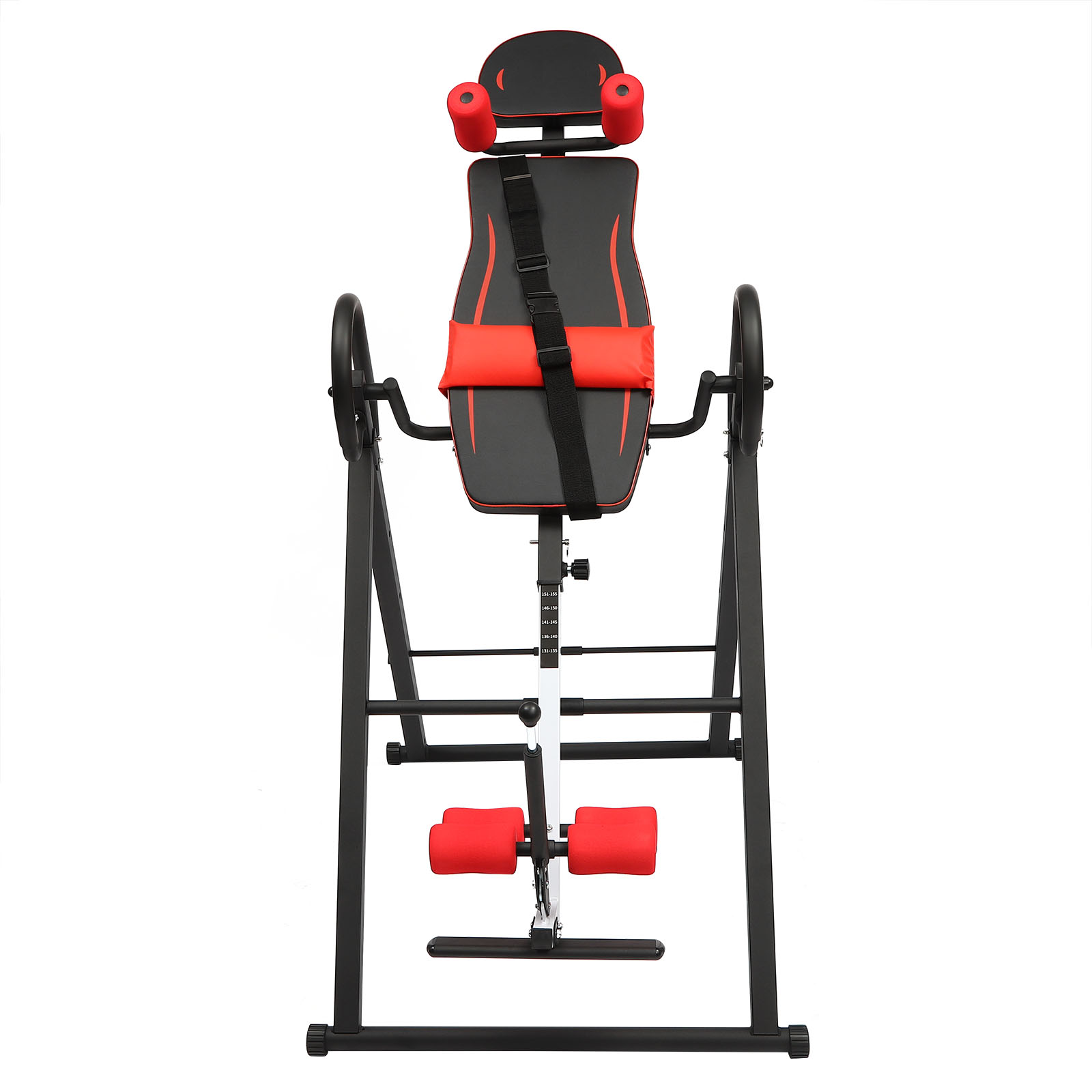 Meja Inversi Hitam / Merah / B - Home Gym Essentials ulasan dan harga